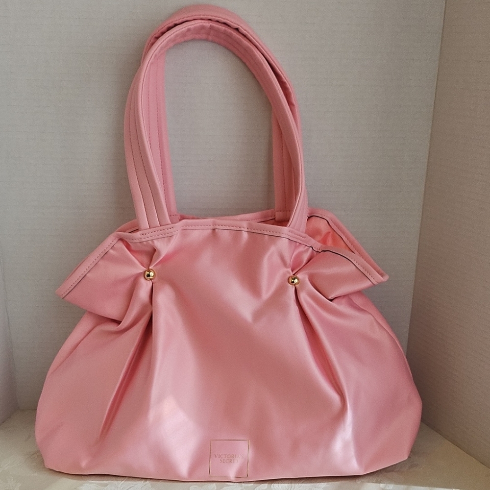 Victoria's Secret Pink Satin Shoulder Bag